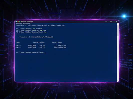 Using a Command Line - Windows